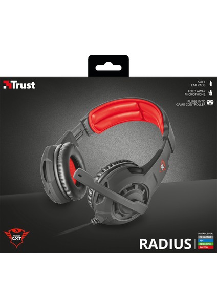 GXT 310 Radius 21187 Kulak Üstü Oyuncu Kulaklığı