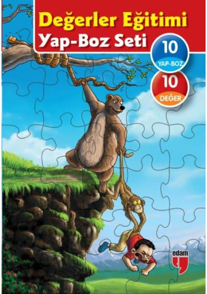 Değerler Eğitimi Yap-Boz Serisi (10 Adet Yap-Boz)