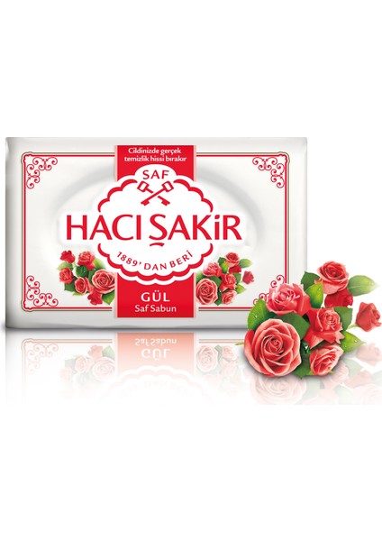 Hacı Şakir Banyo Sabunu Gül 150GR