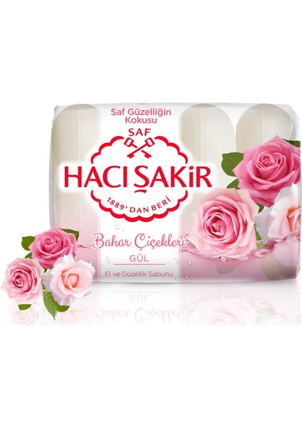 Güzellik Sabunu Gül 4x70GR
