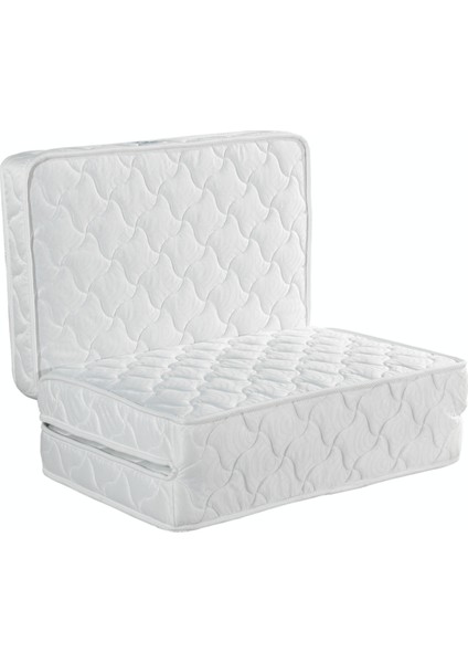 Hepsi Home Tek Kişilik Katlanır Yaylı Yatak 90 x 190 cm
