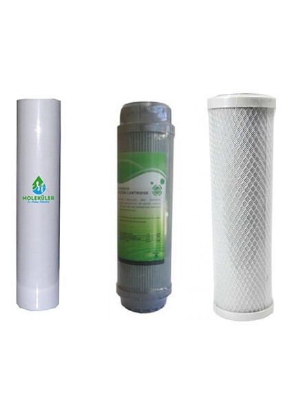 Su Arıtma Cihazı 3 Lü Set Filtre