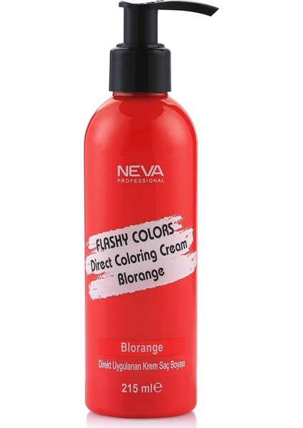 Neva Flashy Colors Blorange Direkt Uygulanan Krem Saç Boyası 215Ml