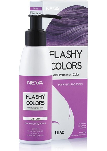 Flashy Colors Yarı Kalıcı Saç Boyası Lila - Lilac