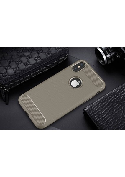 Apple iPhone X Carbon Shield Ultra Koruma Kılıf