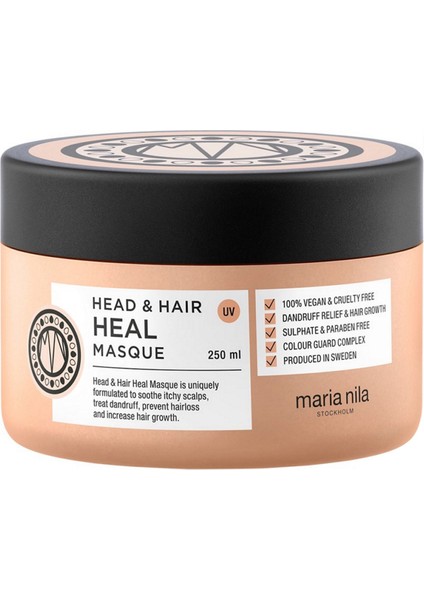 Kepekli Saçlar İçin Saç Maskesi 250 Ml - Head & Hair Heal Masque