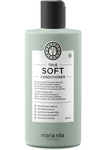 Kuru Ve Yıpranmış Saçlar İçin Saç Kremi 300 Ml - True Soft Conditione