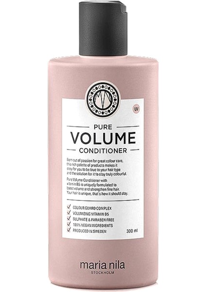 İnce Telli Saçlar İçin Saç Kremi 300Ml - Pure Volume Conditioner