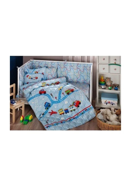 Battaniyeli Bebek Uyku Seti Little Cars