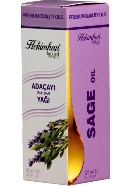 Adaçayı (Acıelma) Yağı 20 ml