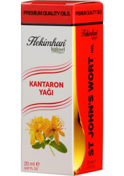 Kantaron Yağı 20 ml