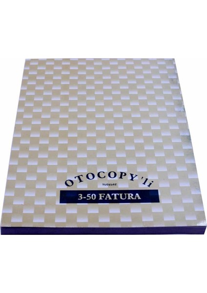 Fatura Otocopyli 2 Nüsha 3/50 17X24