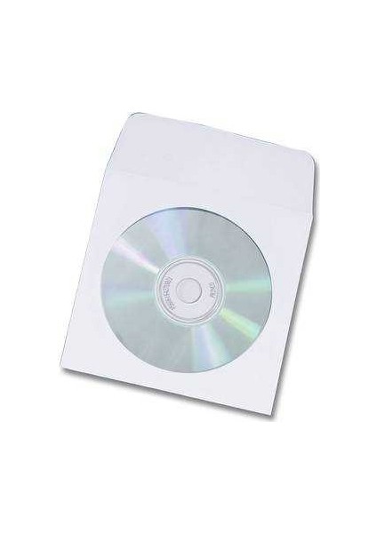 Cd Zarfı Beyaz Pencereli 12.5X12.5 90 Gr 100 Lü