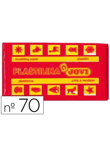 Oyun Hamuru Plaka 50 Gr Kırmızı 056633