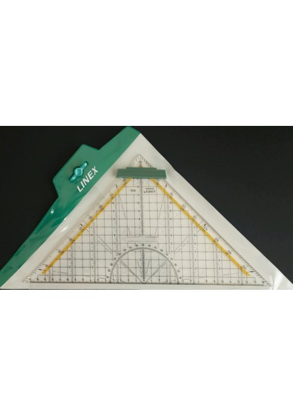 Geometrik Açılı Gönye 32 Cm Şeffaf 2632 076700