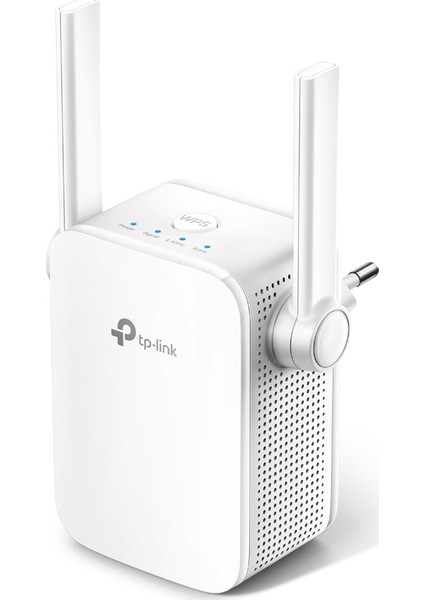 TP-Link RE205, AC750 Mbps, 2 Harici Anten ve 1 Ethernet Bağlantı Noktalı Wi-Fi Güçlendirici/Hotspot, Access Point Modu, Tüm Wi-Fi Yönlendiriciler ile Çalışır, Wi-Fi 5 Menzil Genişletici