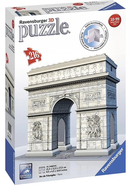 3D Puzzle Arc De Triomphe 125142