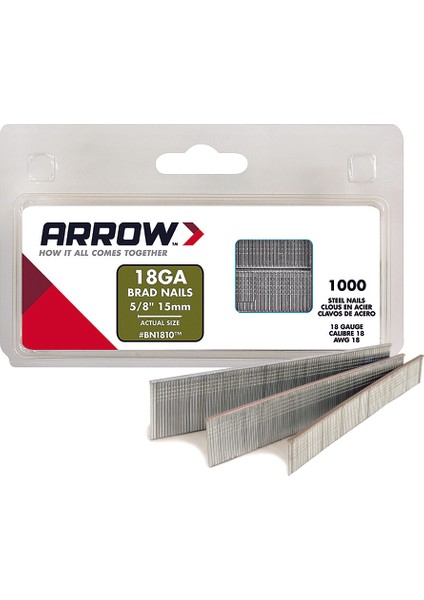 BN1810 15mm 1000 Adet Profesyonel Kesik Başlı Çivi