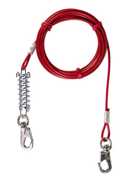 Köpek Bahçe Bağlama Çelik Halatı 5M
