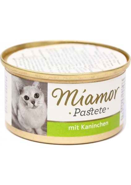 Pastete Kedi Tavşanlı 85 Gr