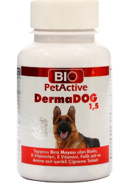 Bio Pet Active Pet Active Biopetactive Dermadog 75 Gr - 50 Tablet