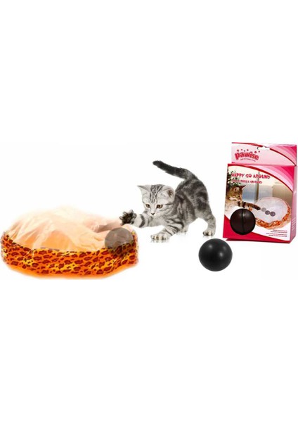 28513 Pilli Hareketli Kedi Oyun Çemberi