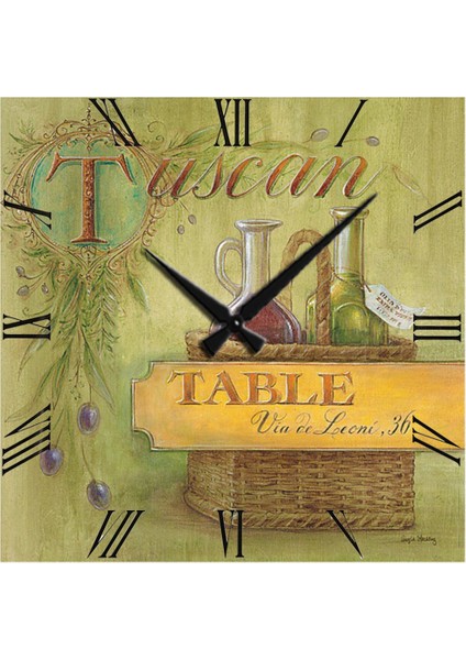 Tuscan Duvar Saati 40 Cm