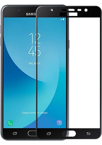 Sonmodashop Samsung Galaxy J7 Pro J730 3D Tam Ekran Koruyucu Cam