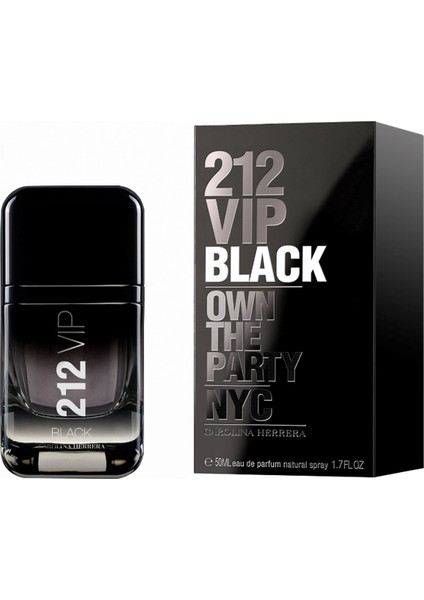 Carolina Herrera 212 Vip Men Black Edp 50 Ml