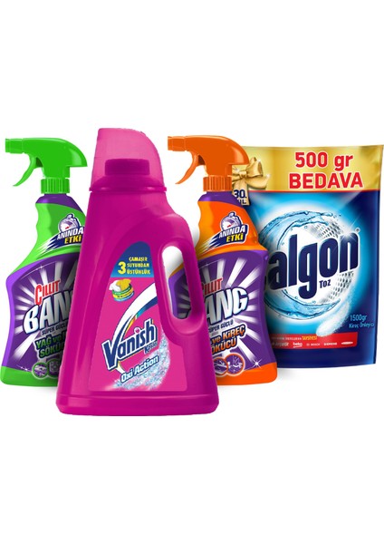 Cillit Bang Vanish Calgon Süper Temizlik Seti