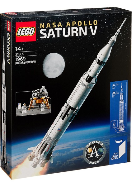 Ideas 21309 NASA Apollo Saturn V