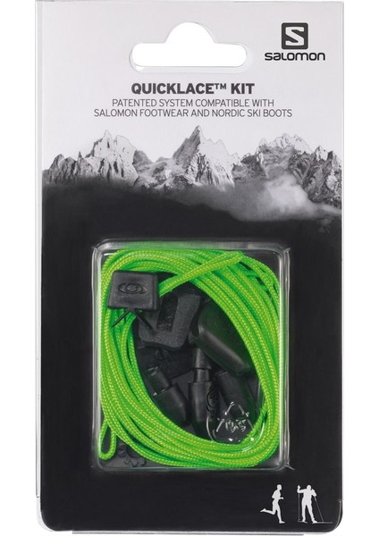 L32667200 Quicklace Tm Kit Yeşil Unisex Aksesuar