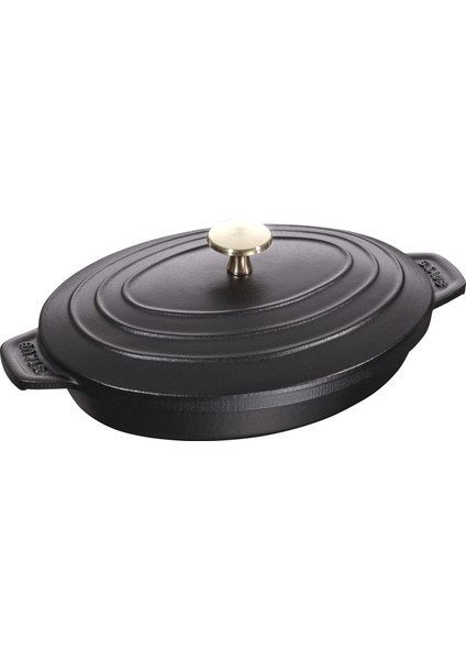 Kapaklı Döküm Servis Tabağı