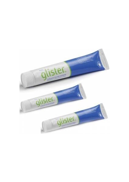 Glister - Seyahat Tipi Diş Macunu 50 ML (3 Adet)