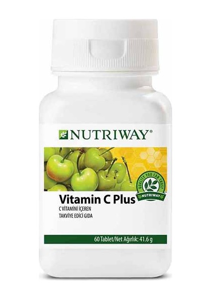 NUTRIWAY Vitamin C Plus 60 Tablet (2 Adet)
