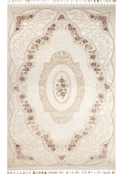 Lina TLN07-AP0 150x230 cm Saçaklı Klasik Halı