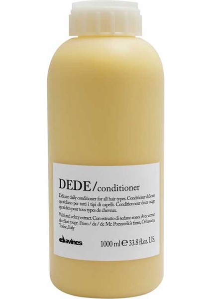 Dede Conditioner İnce Telli Saçlar İçin Koruyucu Krem 1000ml