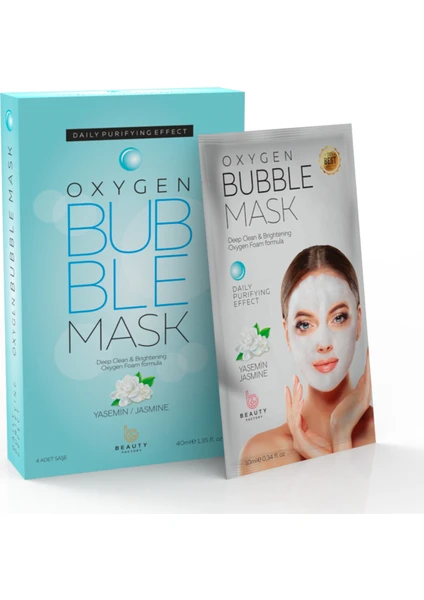 Bubble Mask-Yasemin Özlü (40 Ml ) 4 Adet Şase