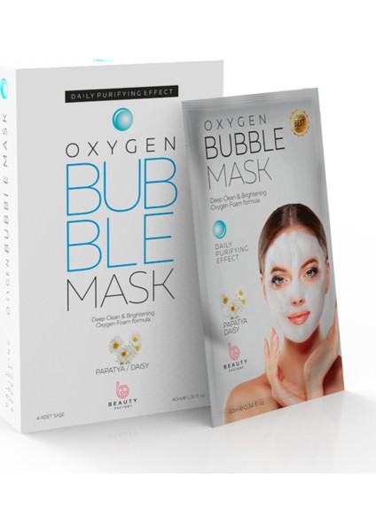 Bubble Mask - Papatya Özlü (40 Ml)