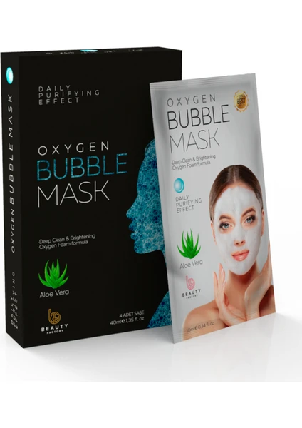 Bubble Mask - Aloe Vera Özlü (40 Ml)