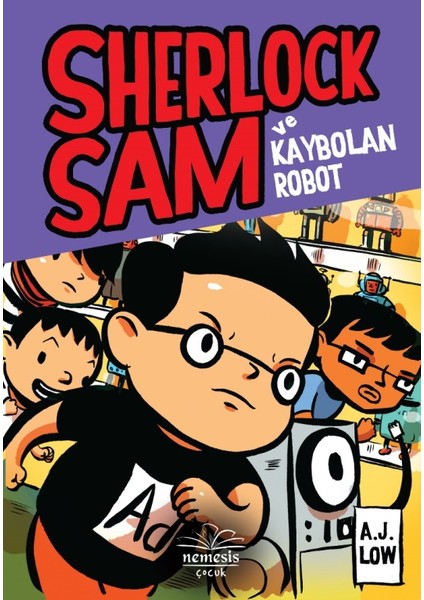Sherlock Sam Ve Kaybolan Robot (Ciltli)