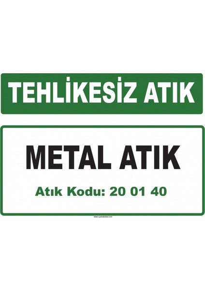 A 200140-1 - Metal Atık