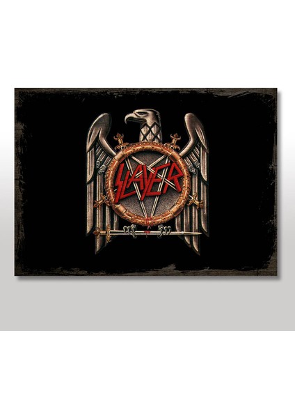 Ahşap Tablo Slayer Logo