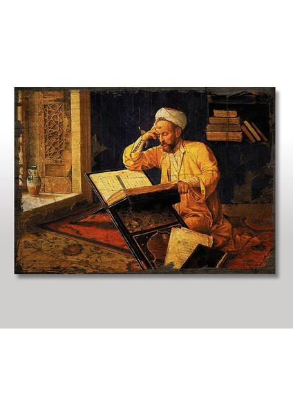 Ahşap Tablo Osman Hamdi Bey Eserleri
