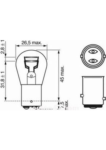 BOSCH FIAT DUCATO 1016 Ampul / Sinyal Ampulü 2001 - 2015