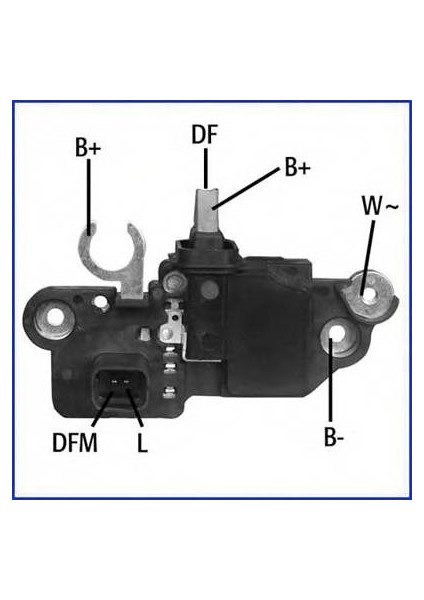 DACIA SANDERO Alternatör (Şarj Dinamosu) Konjektör [CEY]