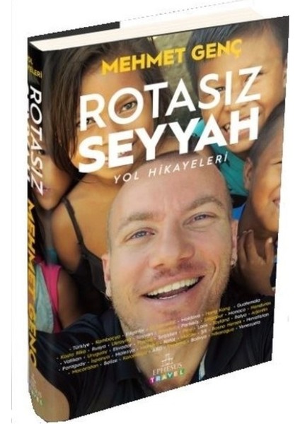 Rotasız Seyyah Yol Hikayeleri 1 (Ciltli, Renkli, Büyük Boy, Kuşe) - Mehmet Genç