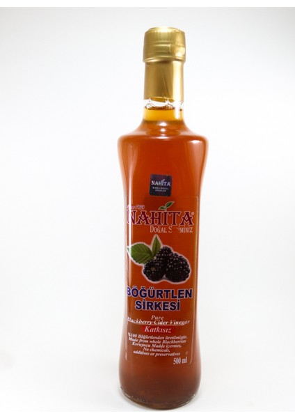 Böğürtlen Sirkesi Katkısız 500 ml