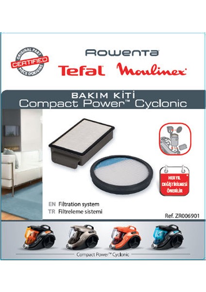Compact Power Cyclonic Bakım Kiti ZR006901
