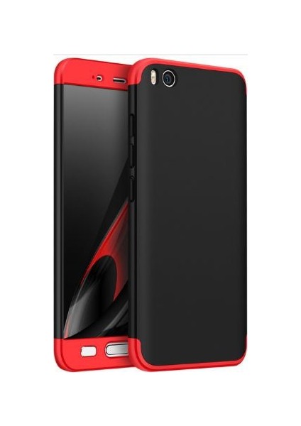 Xiaomi Mi 5 S Kılıf 3 in 1 360 Sert Koruma